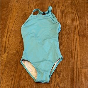 Aqua Blue Women's Dance Leotard